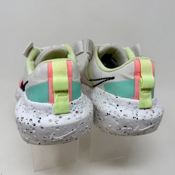 Nike Crater Impact Run Shoe Womens 8 White Green Sporty Sturdy I.9.3 Lightweight - Picture 7 of 15